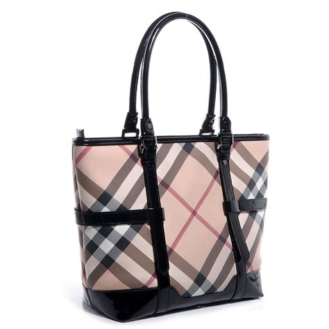 vintage burberry nova check|Burberry nova check tote bag.